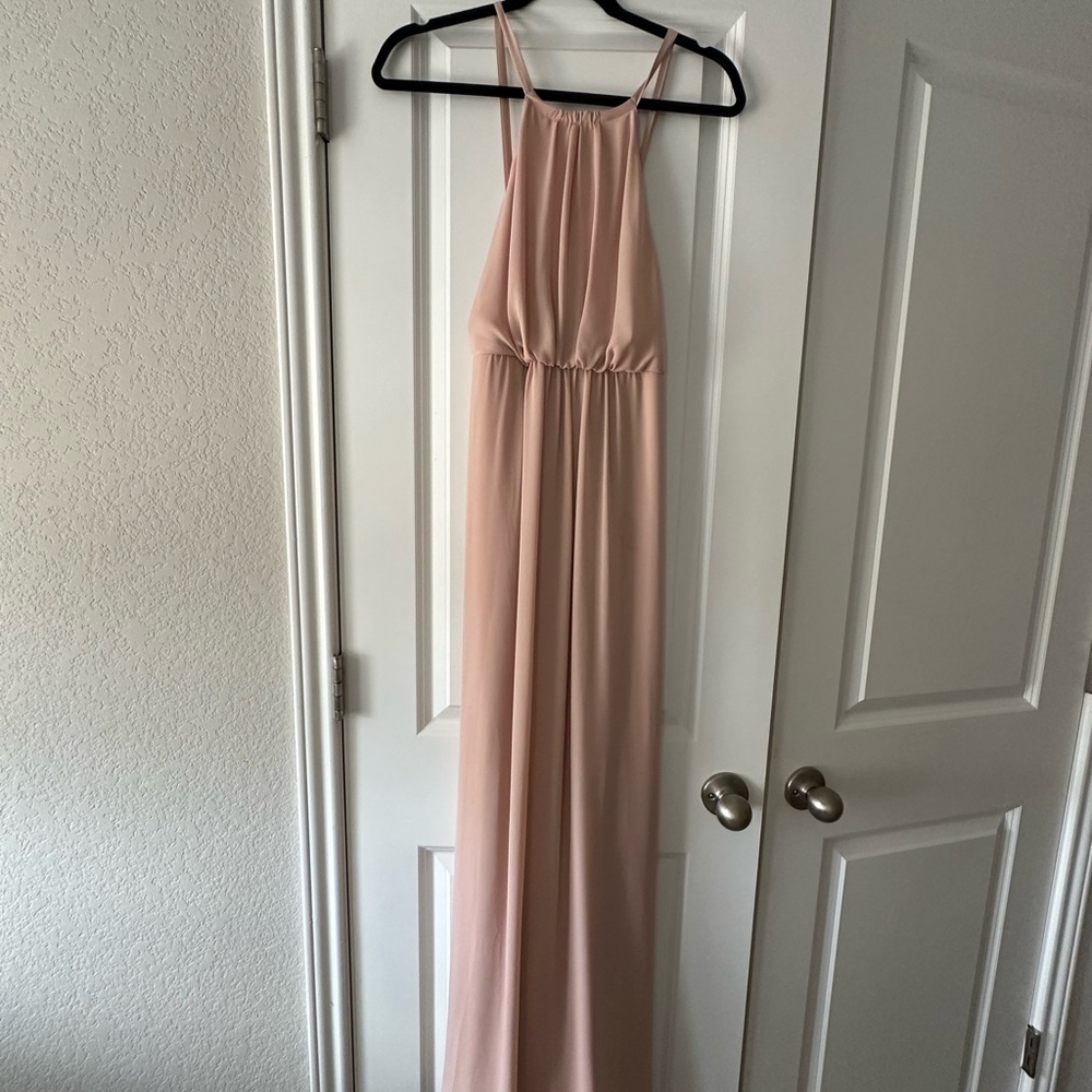 Show Me Your MuMu Blush Maxi Dress